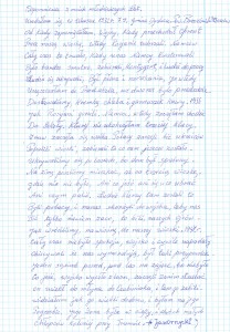 Wspomnienia z dziecinnych lat. Zofia Pufka-Dańczyszyn. Zabicie Teodora Jawornickiego